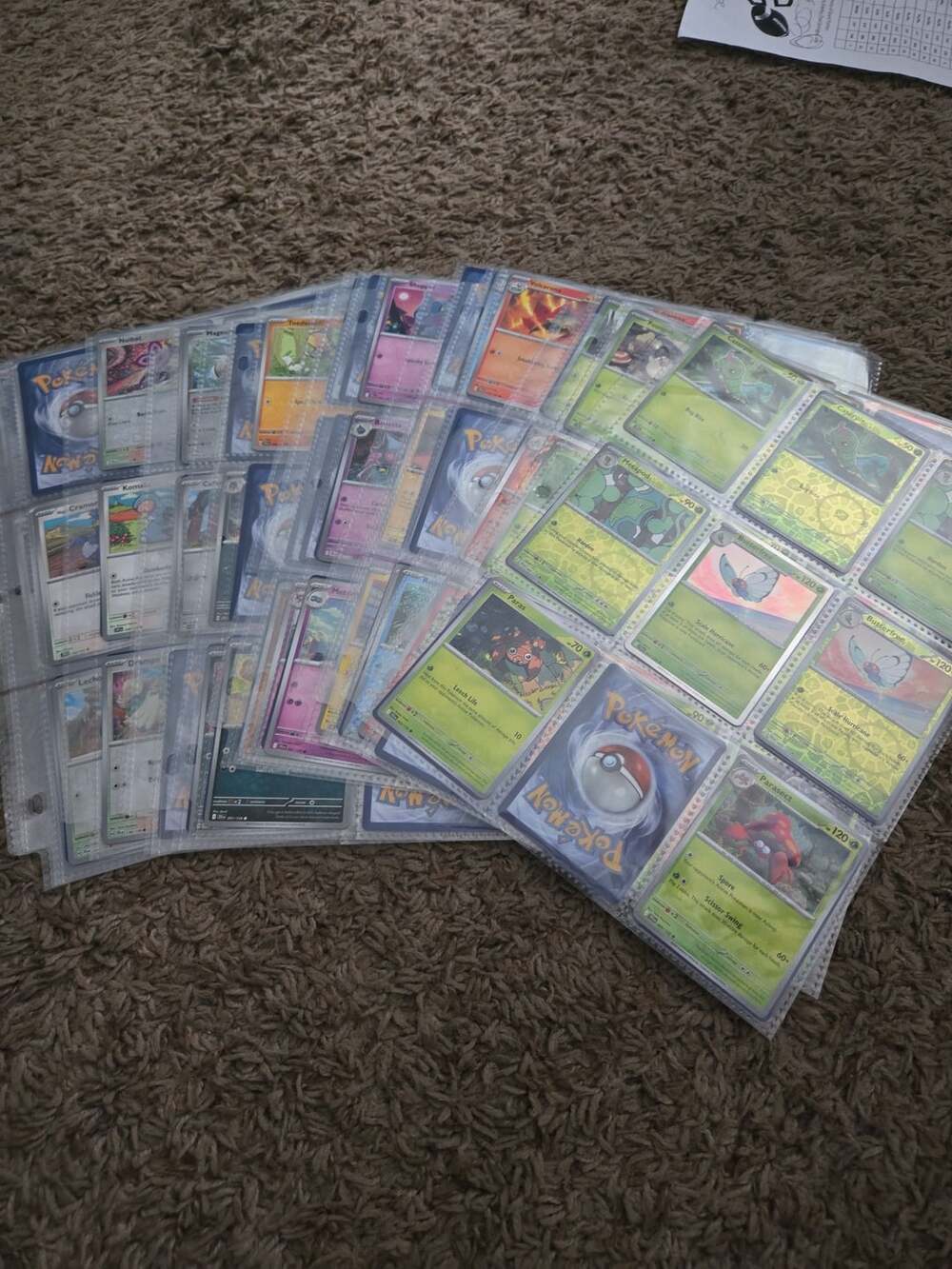 Pokemon Journey Together Card Lot binder